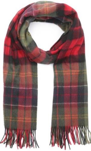 Barbour Sjaal Patchwork Tartan Rood -