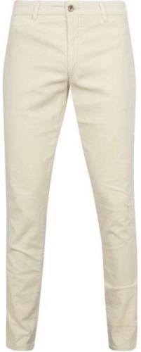 Suitable Chino Plato Corduroy Off White