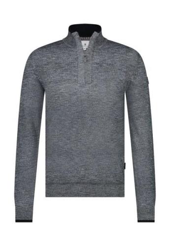 State Of Art Half Zip Trui Indigo