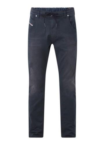 Diesel Krooley-E-Ne JoggJeans® tapered jeans met donkere wassing
