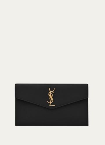 Saint Laurent Uptown clutch van kalfsleer