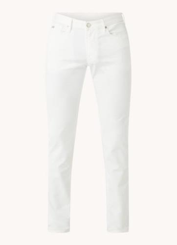 Emporio Armani Slim fit jeans met stretch en gekleurde wassing
