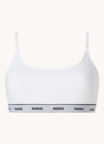 HUGO BOSS Bralette met logoband in 2-pack