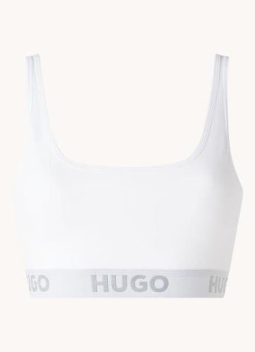 HUGO BOSS Bralette sport bh met light support en logoband