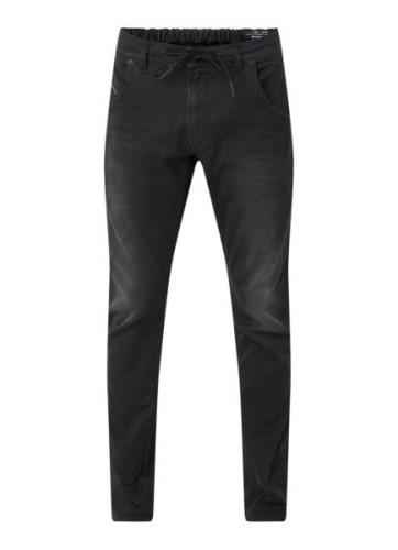 Diesel Krooley-E-Ne JoggJeans® tapered jeans met gekleurde wassing