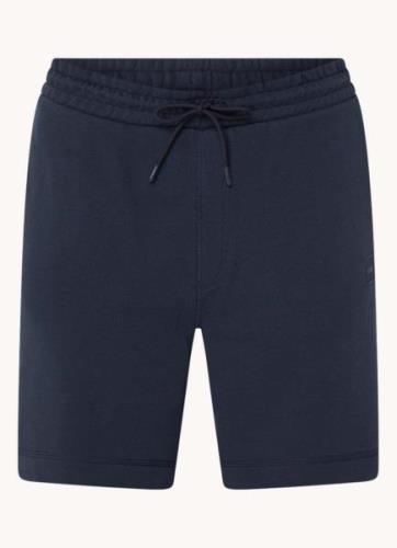 HUGO BOSS Sewalk straight fit korte joggingbroek met logo