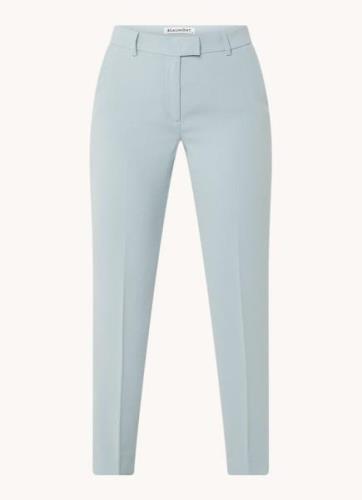 Beaumont Alix high waist slim fit pantalon van crêpe