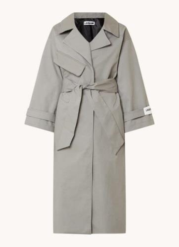 Laagam Londres trenchcoat met ceintuur