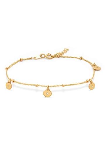 Diamond Point Geelgouden armband, 0-02 ct diamant, Marigold