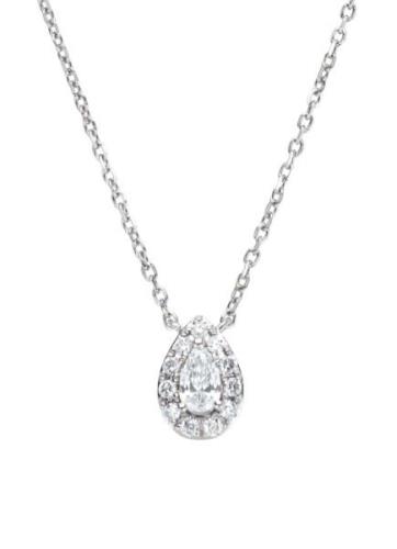 Diamond Point Witgouden collier, 0-19 ct diamant, Petite Romance