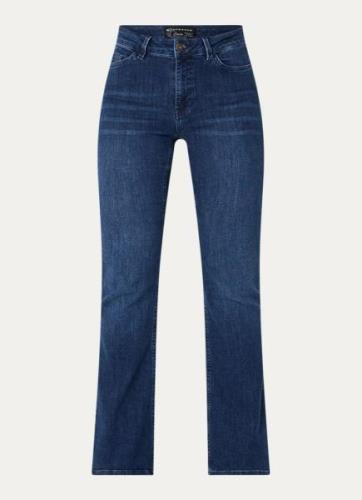 Expresso High waist flared jeans met gekleurde wassing