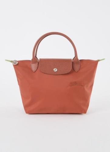 Longchamp Le Pliage handtas S met leren details