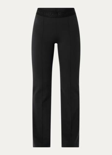 Rosner Alisa high waist flared legging met logoband