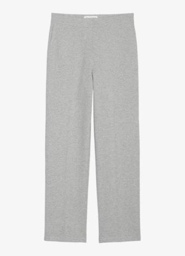 Marc O'Polo High waist slim fit pantalon met gemêleerd dessin