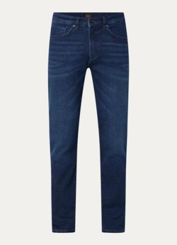 HUGO BOSS Re-Maine straight leg jeans met donkere wassing