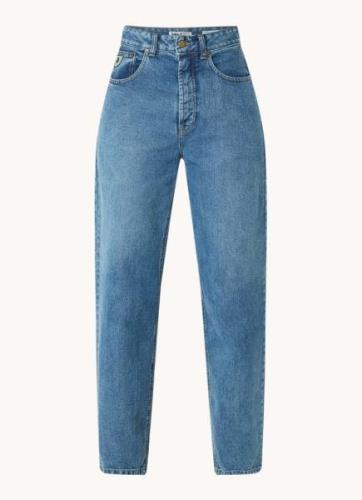 Lois Maya high waist wide leg jeans in lyocellblend met steekzakken