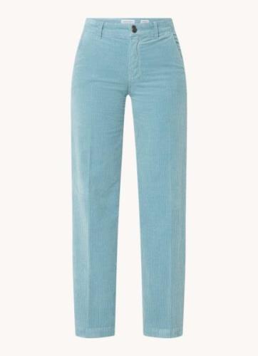 Rosner Audrey high waist wide leg jeans van corduroy