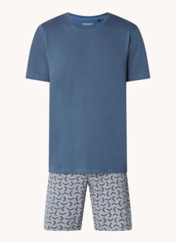 Schiesser Pyjamaset met print