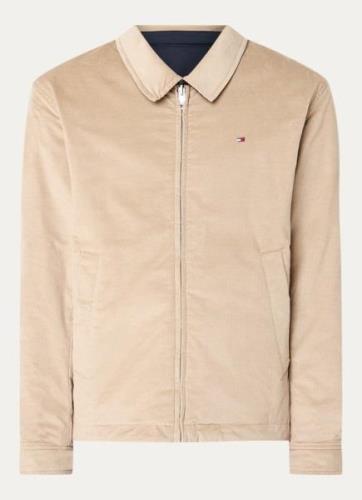 Tommy Hilfiger Ivy reversible jack van corduroy met steekzakken