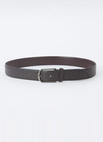 Boggi Milano Riem van leer