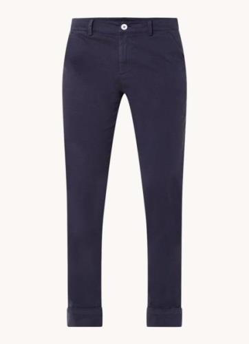 Josephine & Co Les Pants mid waist slim fit chino met steekzakken