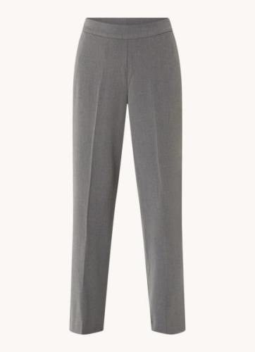 Selected Femme Tara mid waist loose fit pantalon met steekzakken