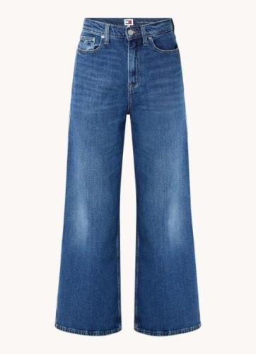 Tommy Hilfiger Claire high waist wide leg jeans met steekzakken