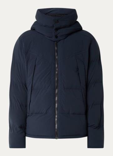 G-Star RAW G-Whistler 2-0 puffer jack met afneembare capuchon en ritsz...