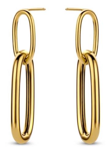 Casa Jewelry Claire oorhangers verguld