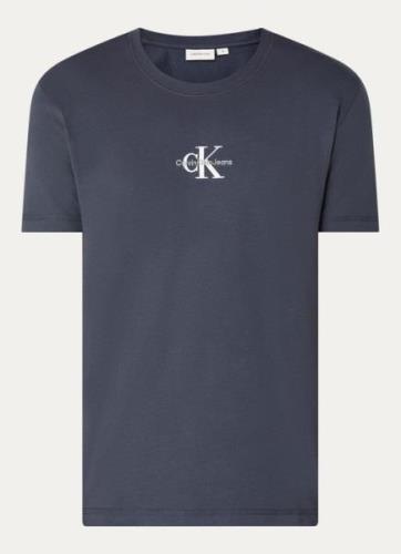 Calvin Klein T-shirt met logoborduring