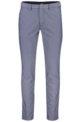 Hugo Boss pantalon Kaito donkerblauw geprint