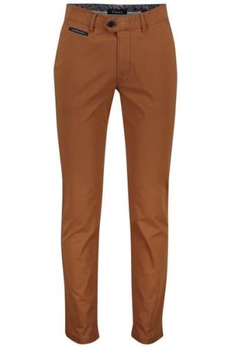 Pantalon Gardeur Benny oranje flatfront