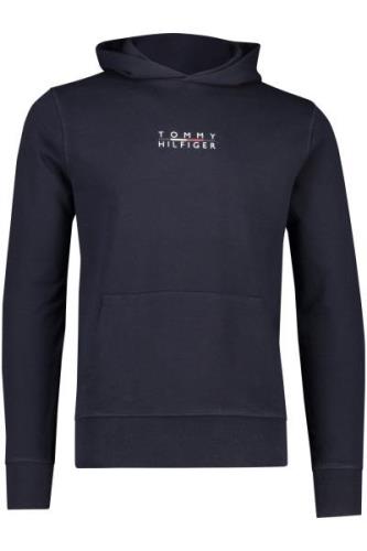 Tommy Hilfiger trui donkerblauw capuchon