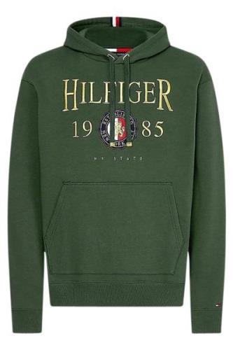 Big & Tall Hoodie Tommy Hilfiger army green