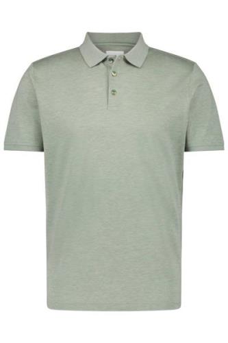 State of Art poloshirt Regular fit groen melange