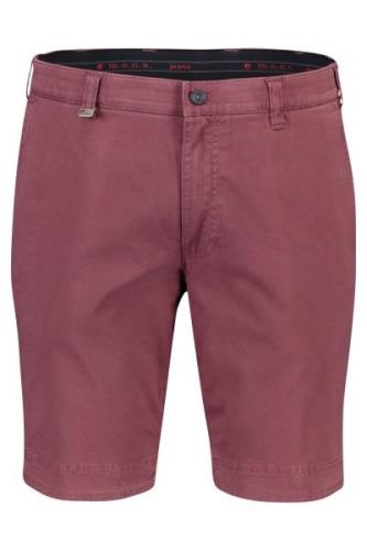 Korte broek M.E.N.S.bordeaux rood Kuba