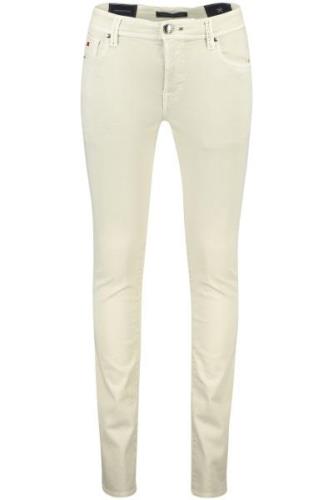 Tramarossa jeans creme effen katoen Leonardo