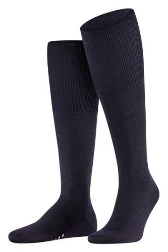 Falke Airport kniekousen donkerblauw