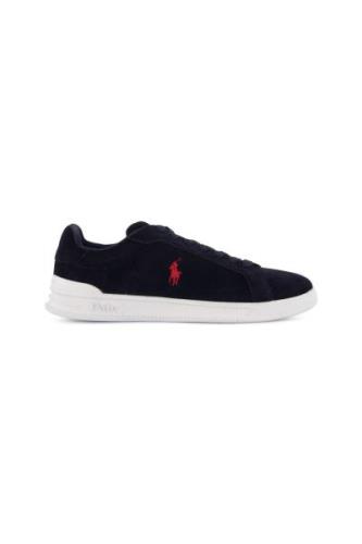 Polo Ralph Lauren sneakers effen zwart