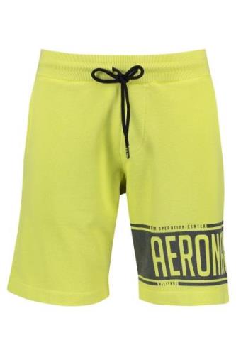 Aeronautica Militare korte broek neon geel