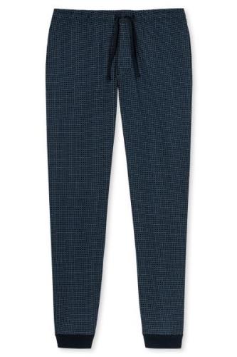 Mix & Relax pyjamabroek Schiesser navy ruit