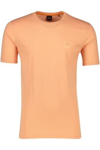 Hugo Boss polo roze effen katoen normale fit