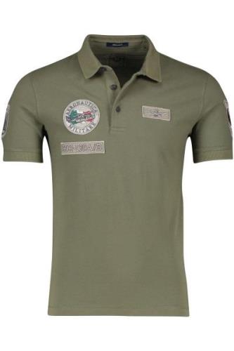 Aeronautica Militare polo groen met logo's