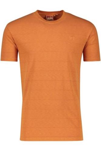 Superdry t-shirt oranje effen