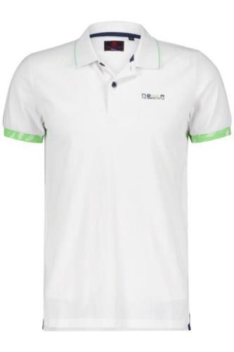 Witte New Zealand Turimawiwi polo normale fit effen