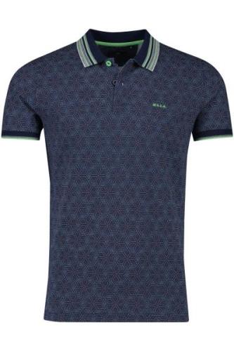 New Zealand Auckland polo normale fit donkerblauw Pukuriri