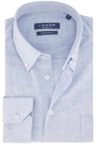 overhemd Ledub lichtblauw button-down ml5