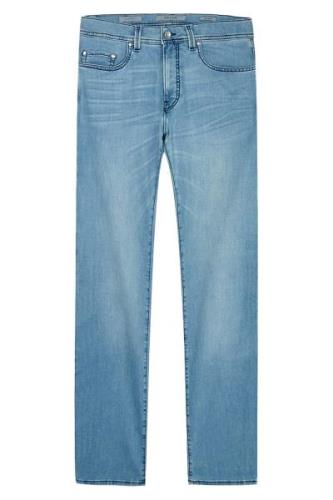 Pierre Cardin jeans Lyon normale fit blauw effen denim