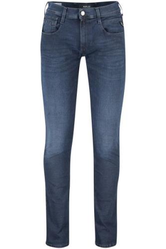 Replay jeans navy effen denim Anbass Hyperflex