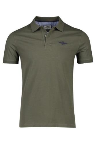 Poloshirt Aeronautica Militare legergroen